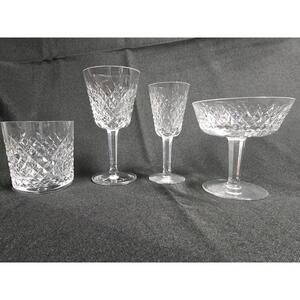Vintage thirty-seven-piece Alana Estate Set by Waterford Crystal; Item #B000100.
